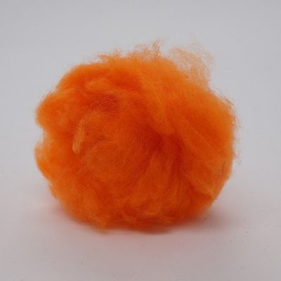 Abrasión colorida de la fibra de grapa del ANIMAL DOMÉSTICO de la fibra sintética del poliéster 20D resistente