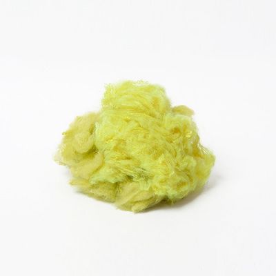 fibra sintética del poliéster de 0.5D 51m m para el hilado que hace girar la fluoresceína superior