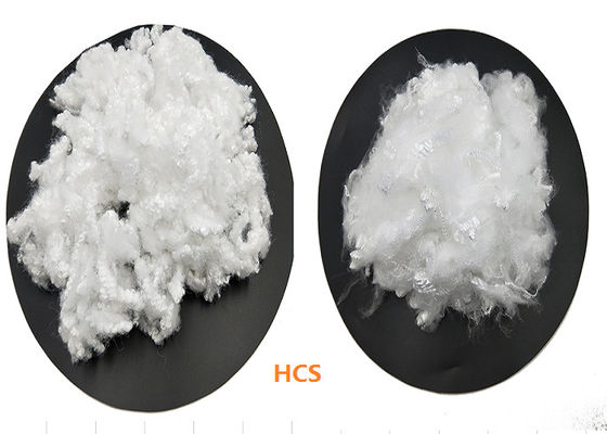 El hueco blanco de HCS conjugó la fibra de poliéster de Siliconized para el sofá de relleno
