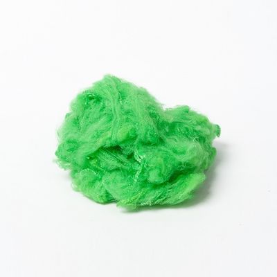 La droga del verde caqui teñió la distorsión anti del poliéster 1.2D 76m m
