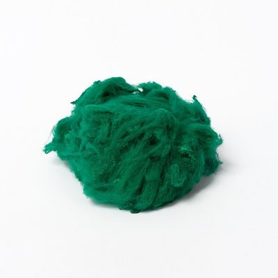 La droga del verde caqui teñió la distorsión anti del poliéster 1.2D 76m m