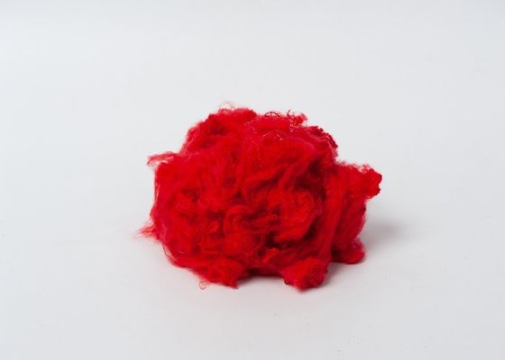 Arcos materiales regenerados rojos de la encrespadura 8 de la fibra de poliéster 1.5D