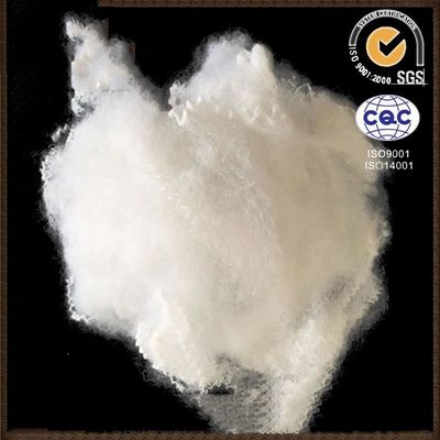 Fibra de grapa de poliéster estática anti blanca de PSF 1.4D-22D para el sofá de relleno