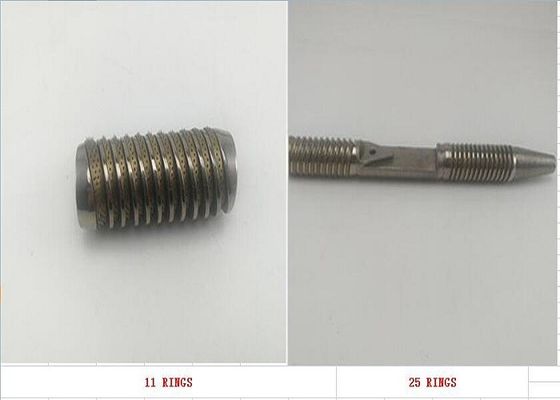 Piezas del telar del cilindro de los templos 11 anillos 25 anillos para el telar de Sulzer