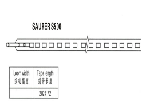 Partes 844912 del telar de Saurer S500 de las cintas