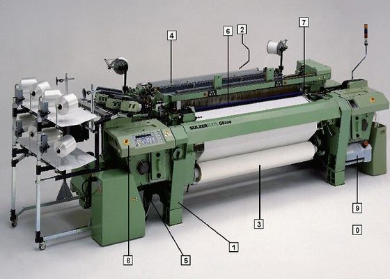 632424000 recambios G6100 G6200 G6300 F2001 de la maquinaria de la materia textil del estoque de Sulzer