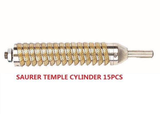 La maquinaria de la materia textil de los telares ahorra el cilindro del templo de Saurer