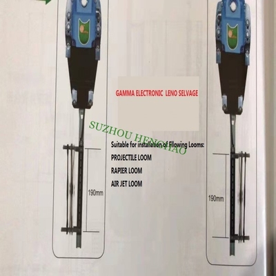 Dispositivo electrónico L=190mm del orillo de la gasa de vuelta para el telar gamma